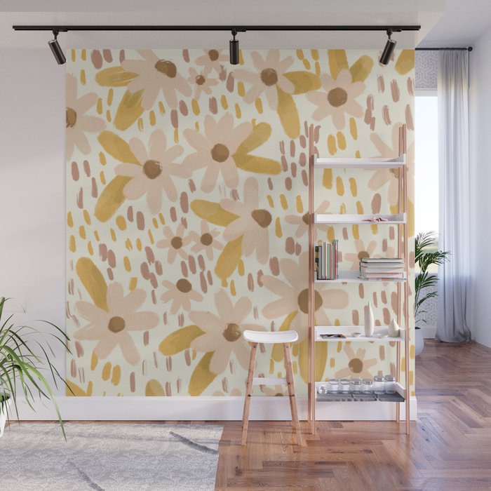 Kate Pattern Light Wall Mural Gallery Image 1