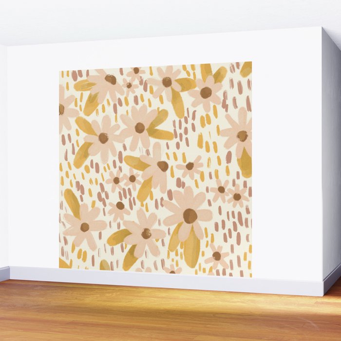 Kate Pattern Light Wall Mural Gallery Image 2