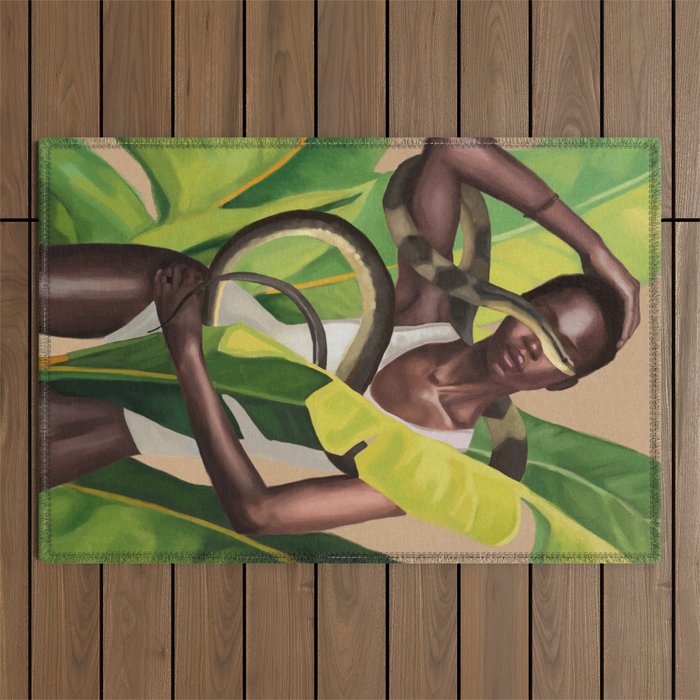 Into the Green Outdoor Rug Gallery Image 1