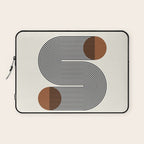 Abstraction_SUN_LINE_POP_ART_Minimalism_S001S Laptop Sleeve Gallery Image 1