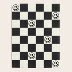 Smiley Face & Checkerboard  Poster Gallery Image 4