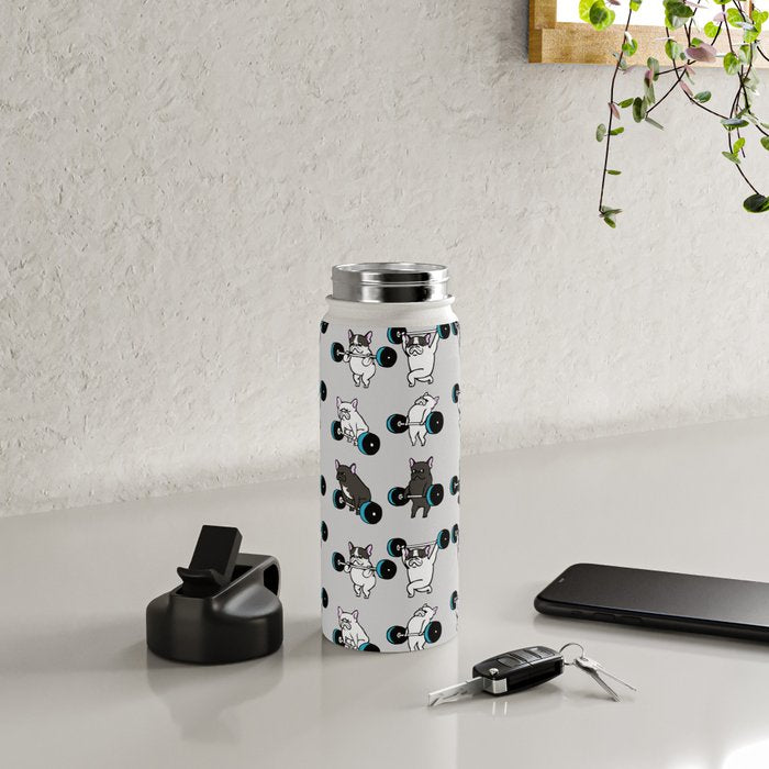 OLYMPIC LIFTING FRENCHIE Water Bottle Gallery Image 5