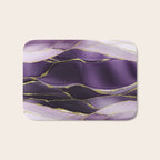 Day And Night Purple Marble Landscape Bath Mat Gallery Image 1