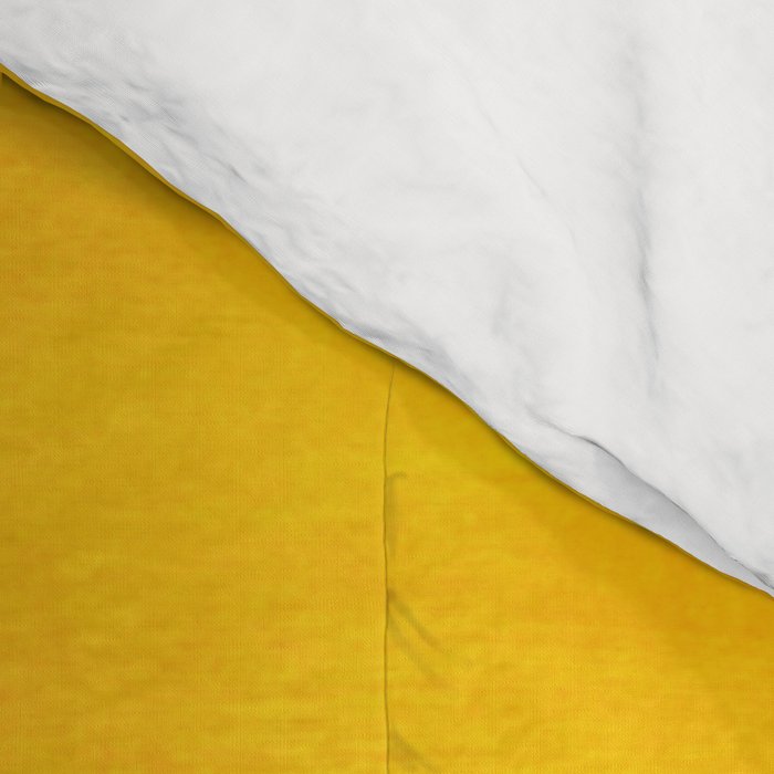 Primary Yellow Cerulean Blue Mid Century Modern Abstract Minimalist Rothko Color Field Squares Comforter Gallery Image 4