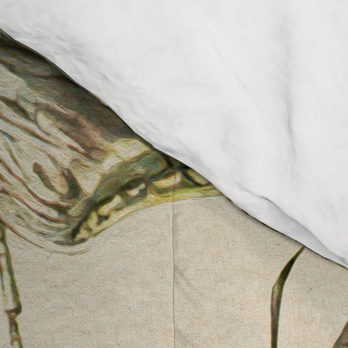 Vintage Scientific Moth Chart Comforter Gallery Image 4