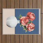 Vase of Flowers 2 Outdoor Rug Gallery Image 1