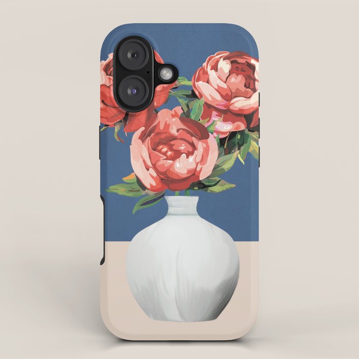 Vase of Flowers 2 iPhone Case Gallery Image 1