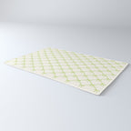 Bows & Ribbons Pattern V Green Rug Gallery Image 3