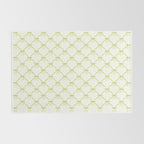 Bows & Ribbons Pattern V Green Rug Gallery Image 2
