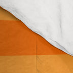 Orange Stripes Bold Retro Contemporary Pattern  Comforter Gallery Image 4