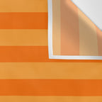 Orange Stripes Bold Retro Contemporary Pattern  Wall Tapestry Gallery Image 3