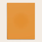 Tangerine Orange Solid Color Notebook Gallery Image 4