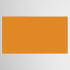 Tangerine Orange Solid Color Tablecloth Gallery Image 2