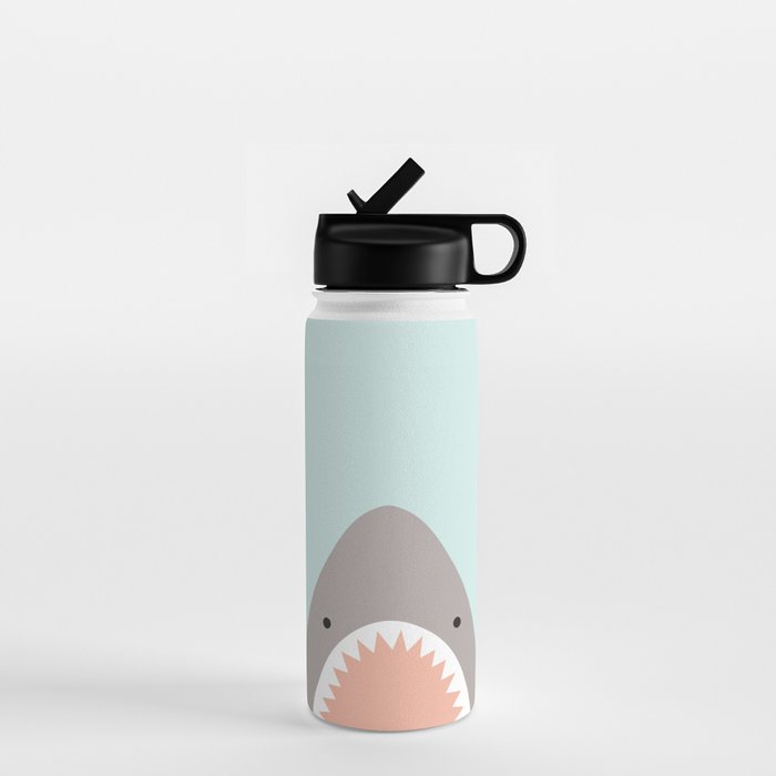 shark attack Water Bottle Gallery Image 1