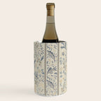 William Morris Vintage Wilhelmina Weave Lethaby Pale Blue Indigo Wine Chiller Gallery Image 2