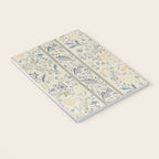 William Morris Vintage Wilhelmina Weave Lethaby Pale Blue Indigo Notebook Gallery Image 3