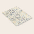 William Morris Vintage Wilhelmina Weave Lethaby Pale Blue Indigo Notebook Gallery Image 2