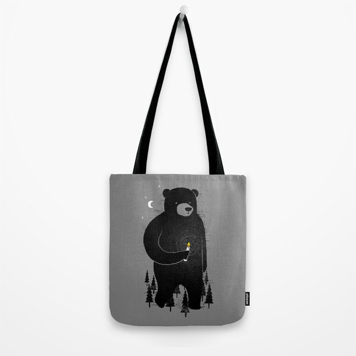 Lost in the wood Tote Bag Gallery Image 2