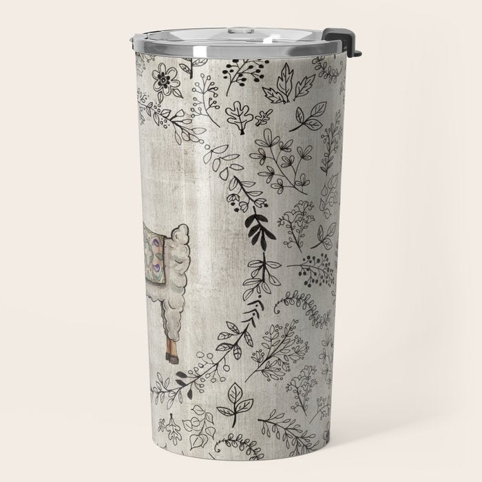 Lala Llama Travel Mug Gallery Image 2