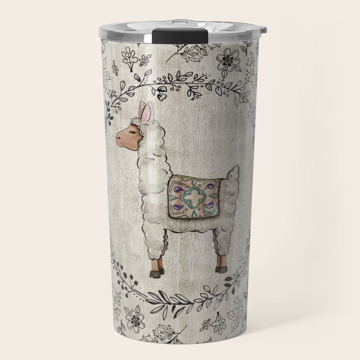 Lala Llama Travel Mug Gallery Image 1