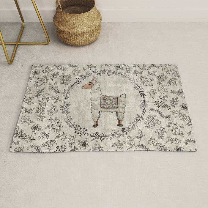 Lala Llama Rug Gallery Image 1