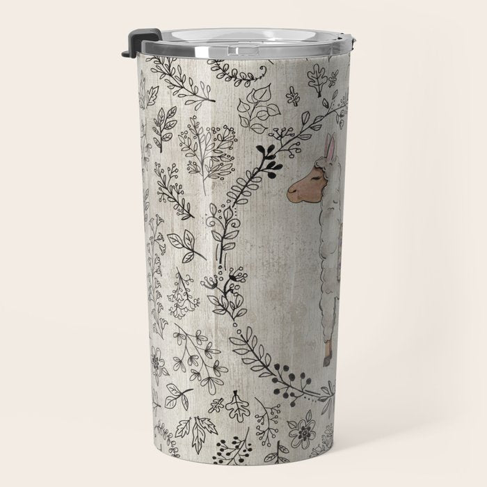 Lala Llama Travel Mug Gallery Image 3