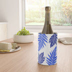 Inked Ferns - Blue Palette Wine Chiller Gallery Image 4