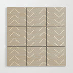 Boho Big Arrows in Grey Wood Wall Art Gallery Image 1