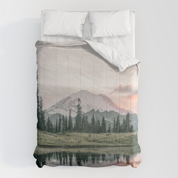 Mount Rainier Washington Comforter Gallery Image 6