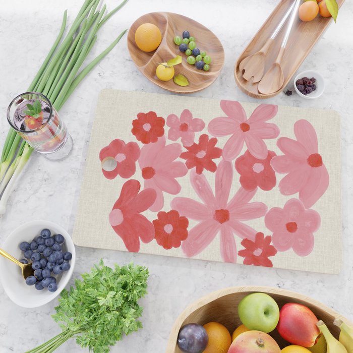 Blushing Daisy Cutting Board Gallery Image 2