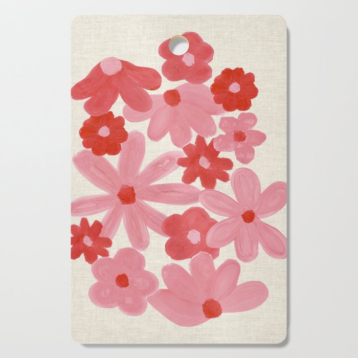 Blushing Daisy Cutting Board Gallery Image 1