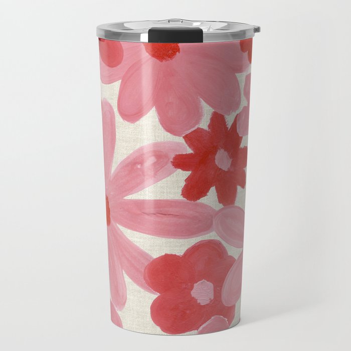 Blushing Daisy Travel Mug Gallery Image 1