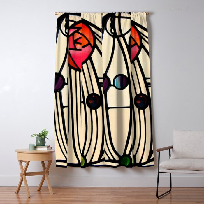 Charles Rennie Mackintosh window Window Curtain Gallery Image 1