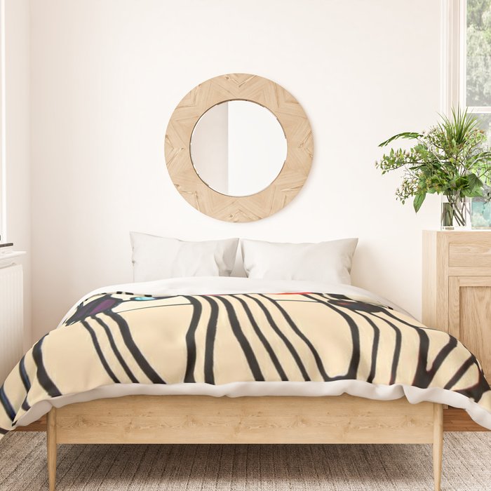 Charles Rennie Mackintosh window Duvet Cover Gallery Image 3