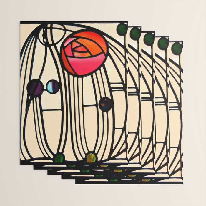 Charles Rennie Mackintosh window Wrapping Paper Gallery Image 3
