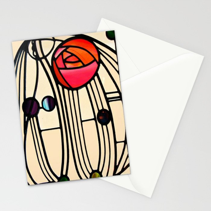 Charles Rennie Mackintosh window Stationery Card Gallery Image 2