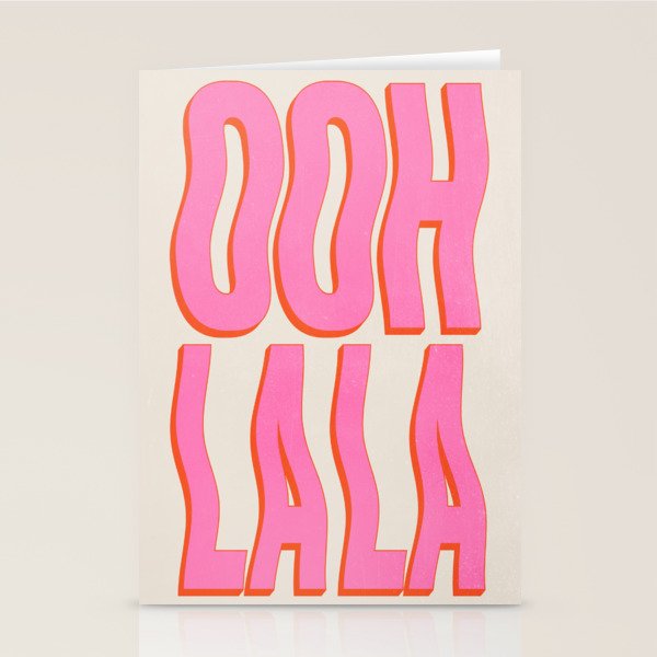 Ooh La La Stationery Card Gallery Image 2