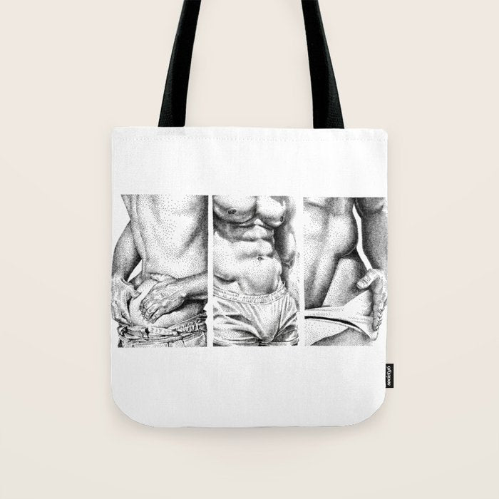 3 doods - NOODDOODs Tote Bag Gallery Image 1