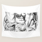 3 doods - NOODDOODs Wall Tapestry Gallery Image 4