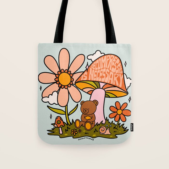 Decompression is Necessary Tote Bag Gallery Image 1