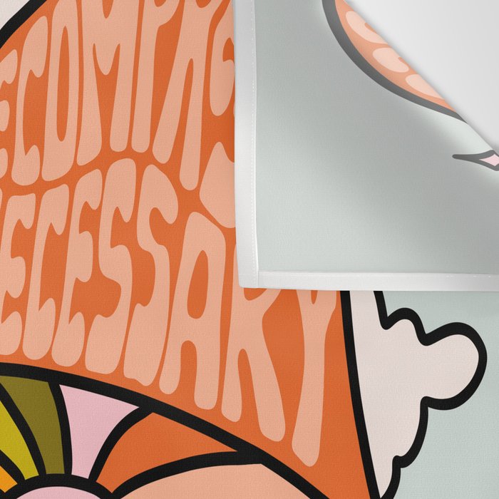 Decompression is Necessary Wall Tapestry Gallery Image 3