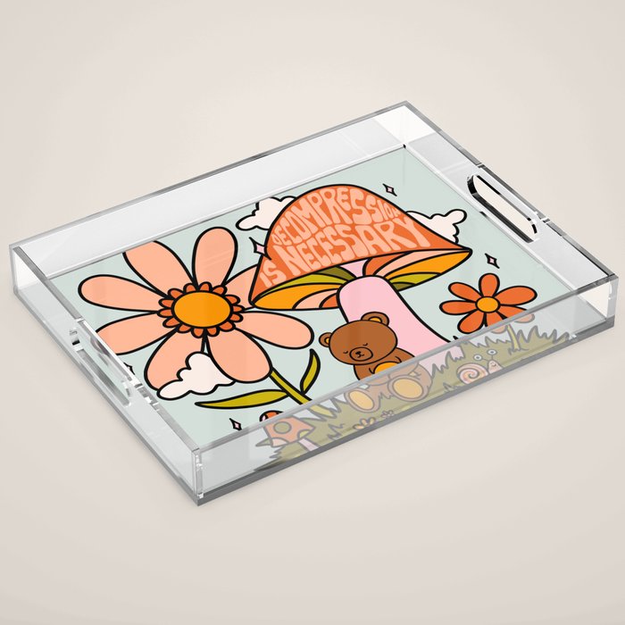 Decompression is Necessary Acrylic Tray Gallery Image 1