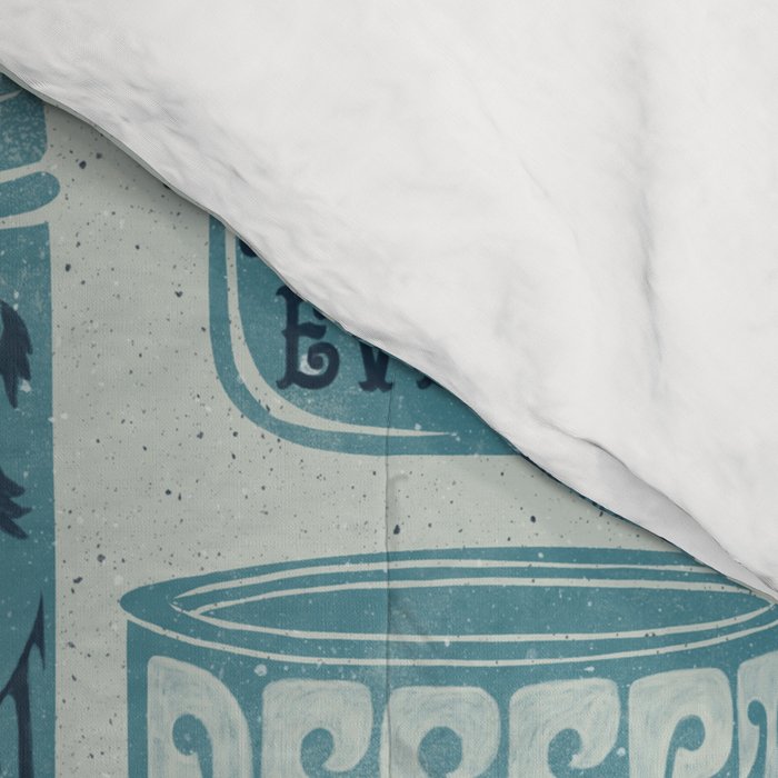 Vagabondâs Cupboard - dusty blue Comforter Gallery Image 4