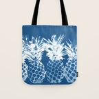 Pineapple blues Tote Bag Gallery Image 1