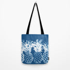 Pineapple blues Tote Bag Gallery Image 2