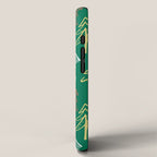 Christmas pine tree doodle pattern iPhone Case Gallery Image 2