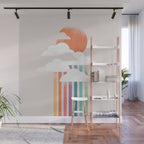 Colorful rain Wall Mural Gallery Image 1