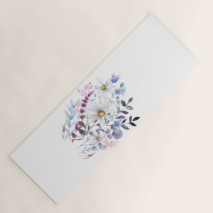 Wildflowers V Yoga Mat Gallery Image 1