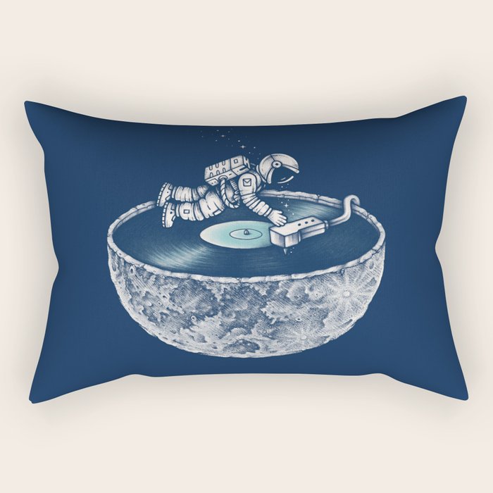 Space Tune Rectangular Pillow Gallery Image 1