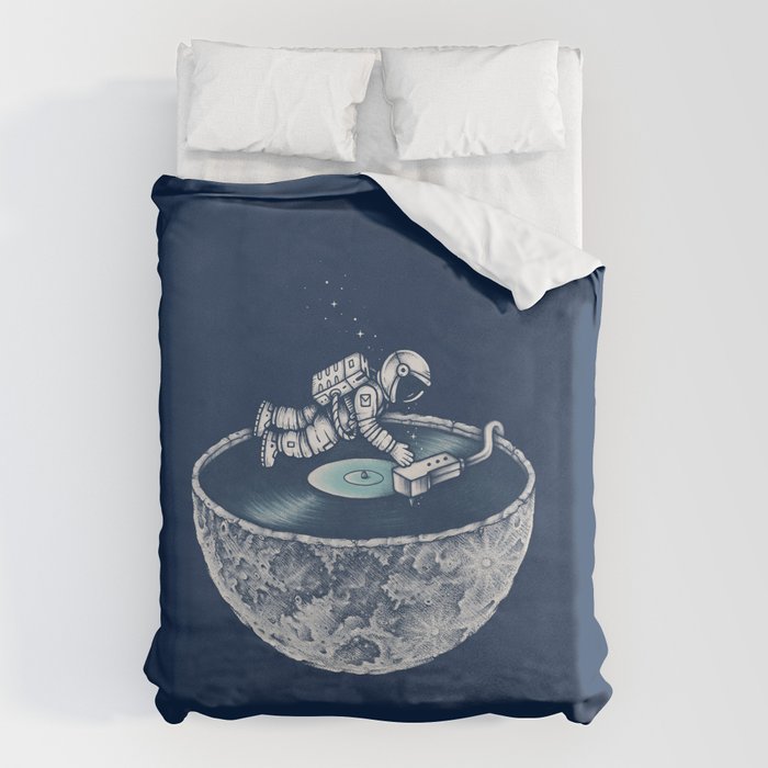 Space Tune Duvet Cover